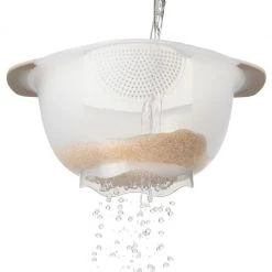 Cook With OXO OXO Good Grips Rice And Grains Washing Colander 6 Cook With OXO OXO Good Grips Rice And Grains Washing Colander