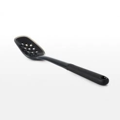 OXO Good Grips Silicone Slotted Spoon In Black Cook With OXO 6 OXO Good Grips Silicone Slotted Spoon In Black Cook With OXO