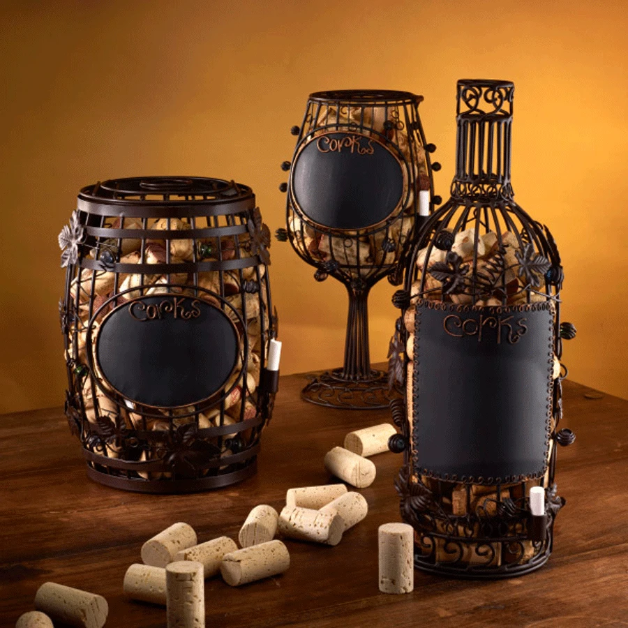 Epic Products Chalkboard Wine Glass Cork Cage Cork Presentation 3 Epic Products Chalkboard Wine Glass Cork Cage Cork Presentation