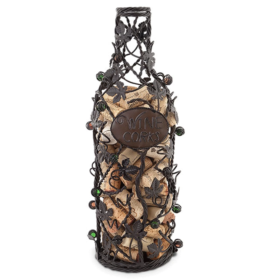 Epic Products Grapevine Wine Bottle Cork Cage 1 Epic Products Grapevine Wine Bottle Cork Cage