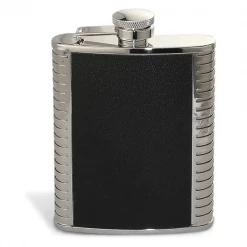 Epic Products Epic Silver And Black Flask- 6 Oz. Flasks