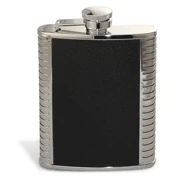 Epic Products Epic Silver And Black Flask- 6 Oz. Flasks