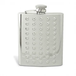 Epic Products Flasks Epic Metal Riveted Flask- 8 Oz.