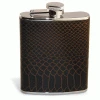 Epic Products Reptilian Leather Flask - 6 Oz. Flasks
