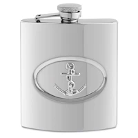 Epic Products Anchor Stainless Steel Flask-8 Oz. Flasks
