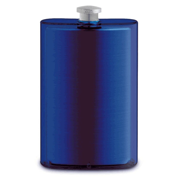Epic Products Flasks Epic Double Wall Translucent Flask- Blue 1 Epic Products Flasks Epic Double Wall Translucent Flask- Blue