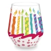 Epic Products Other Glassware Birthday Stemless Painted Wine Glass