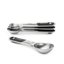 OXO 8-Piece Stainless Steel Measuring Cup/Spoon Set Cook With OXO