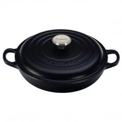 Le Creuset Braisers Le Creuset 1.5 Quart Signature Cast Iron Braiser 7 Le Creuset Braisers Le Creuset 1.5 Quart Signature Cast Iron Braiser