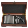 Flasks Pampered Grape Stainless Steel Flask Personal Gift Set - 5 Oz