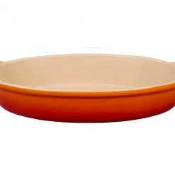Le Creuset 6 Ounce Heritage Stoneware Oval Au Gratin Dish Le Creuset Bakeware