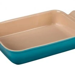 Le Creuset 4 Quart Heritage Stoneware Rectangular Dish Le Creuset Bakeware