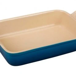 Le Creuset 2.5 Quart Heritage Stoneware Rectangular Dish Le Creuset Bakeware