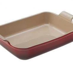 Le Creuset 2.5 Quart Heritage Stoneware Rectangular Dish Le Creuset Bakeware