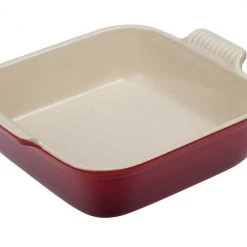 Le Creuset 3 Quart Heritage Stoneware Square Dish Le Creuset Bakeware