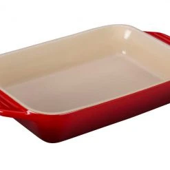Le Creuset Bakeware Le Creuset 3.15 Quart Stoneware Rectangular Dish 8 Le Creuset Bakeware Le Creuset 3.15 Quart Stoneware Rectangular Dish