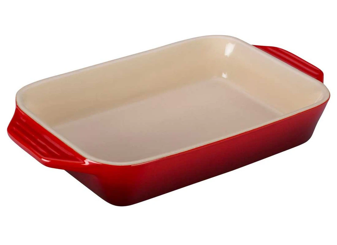Le Creuset Bakeware Le Creuset 3.15 Quart Stoneware Rectangular Dish 4 Le Creuset Bakeware Le Creuset 3.15 Quart Stoneware Rectangular Dish