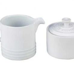 Le Creuset Stoneware Cream & Sugar Set Le Creuset Coffee & Tea