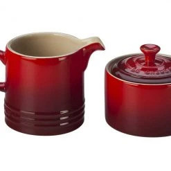Le Creuset Stoneware Cream & Sugar Set Le Creuset Coffee & Tea