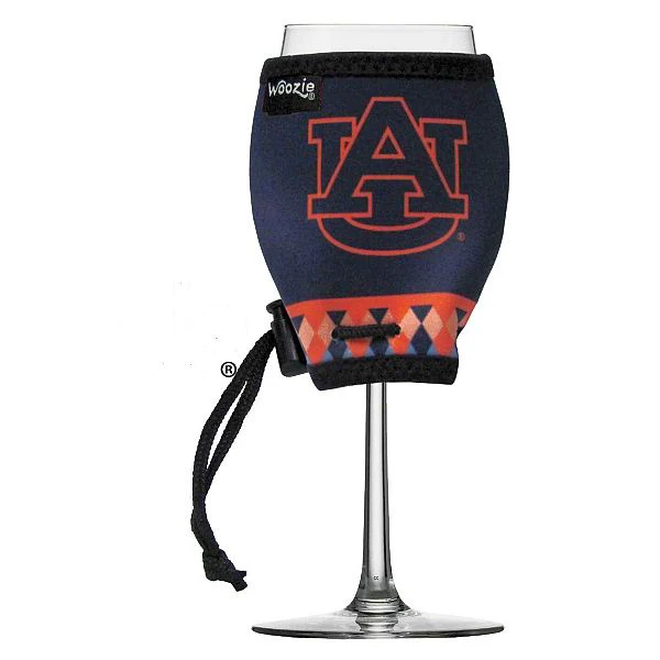 Wine Woozie Wine Glass Accessories Woozie Team Auburn University