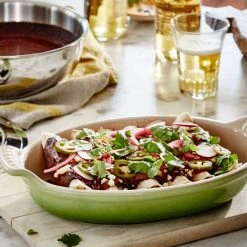 Le Creuset 24 Ounce Heritage Stoneware Oval Au Gratin Dish Le Creuset Bakeware