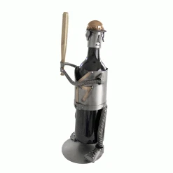 H&K Sculpture H&K Baseball Wine Caddy