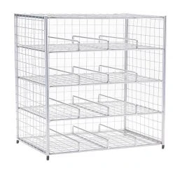 Oenophilia Chrome 16 Bottle Wire Bin