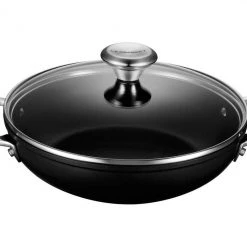 Le Creuset 4 Quart Toughened Nonstick Pro Braiser W/Glass Lid