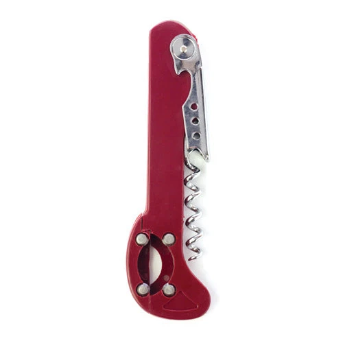 Other Waiter Style Corkscrews Boomerang Two-Step Corkscrew - Burgundy 1 Other Waiter Style Corkscrews Boomerang Two-Step Corkscrew - Burgundy
