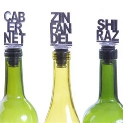 Oenophilia Varietal Stopper Set, Cab, Shiraz, Zin Wine Bottle Stoppers 5 Oenophilia Varietal Stopper Set, Cab, Shiraz, Zin Wine Bottle Stoppers