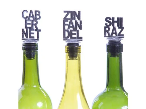 Oenophilia Varietal Stopper Set, Cab, Shiraz, Zin Wine Bottle Stoppers 3 Oenophilia Varietal Stopper Set, Cab, Shiraz, Zin Wine Bottle Stoppers
