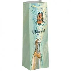 True Fabrications Pop Goes The Party Wine Gift Bag - Set Of 10 Wine & Liquor Gift Bags