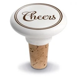 Epic Products Cheers Ceramic Bottle Stopper