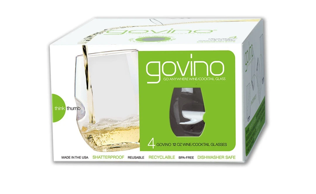 Acrylic Glassware Govino Top Rack Series Shatterproof Cocktail Glasses, Dishwasher Safe, Set Of 4 4 Acrylic Glassware Govino Top Rack Series Shatterproof Cocktail Glasses, Dishwasher Safe, Set Of 4