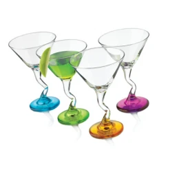 Libbey Z-Color Martini 9oz Glassware (Set Of 4) Libbey Glassware