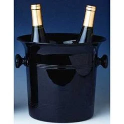 Other Double Vino Bottle Cooler Black Champagne Buckets/Wine Chillers