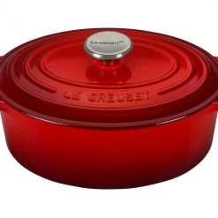 Le Creuset Signature 9.5 Quart Oval Enameled Cast Iron Dutch Oven