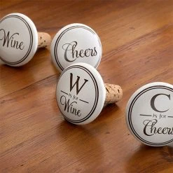 Epic Products Wine Bottle Stoppers W Is For Wine Ceramic Bottle Stopper 5 Epic Products Wine Bottle Stoppers W Is For Wine Ceramic Bottle Stopper