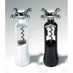 Twist Style Corkscrews Metrokane Faucet Corkscrew - White