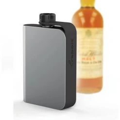 Metrokane Rabbit Tethered Hip Flask, 6 Oz. Flasks