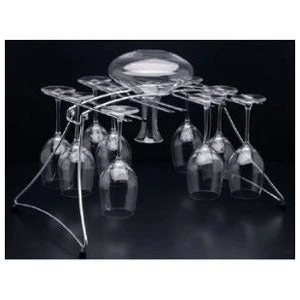 Oenophilia Fusion Stemware And Decanter Rack 2 Oenophilia Fusion Stemware And Decanter Rack