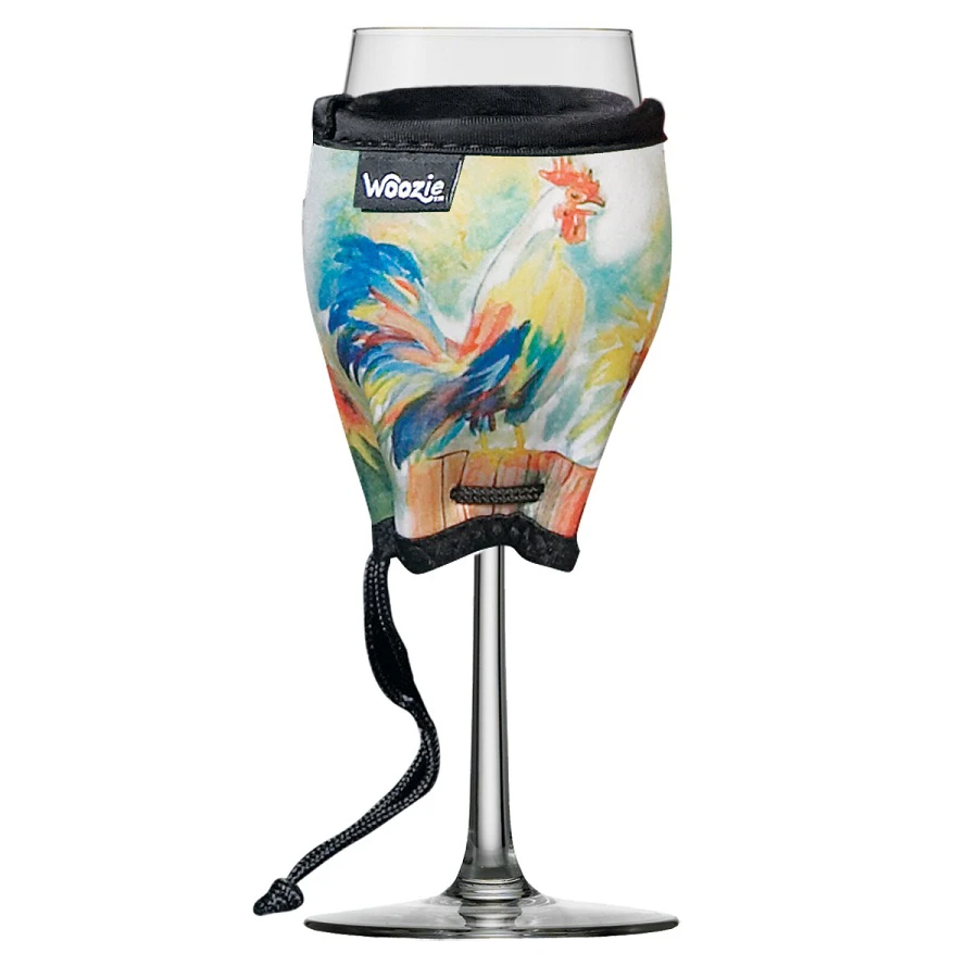 Wine Woozie Wine Glass Accessories Woozie Signature Drake, Garden Rooster 1 Wine Woozie Wine Glass Accessories Woozie Signature Drake, Garden Rooster