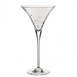 Dartington Crystal Glassware Dartington Glitz Martini Glass (Set Of 2)