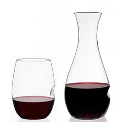 Acrylic Glassware Govino Go Anywhere Shatterproof Decanter & Wine Glass Set 2 Acrylic Glassware Govino Go Anywhere Shatterproof Decanter & Wine Glass Set