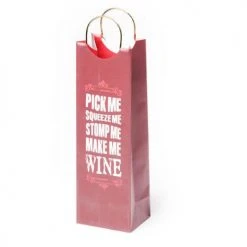True Fabrications Wine & Liquor Gift Bags Grape's Request Wine Gift Bag - Set Of 10