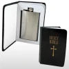 Shopwinestuff Holy Bible 4 Oz. Flask: W/ Secret Compartment