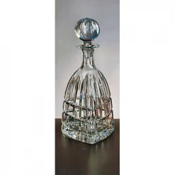 Badash Crystal Triangle Decanter 28oz.