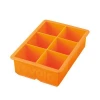 Tovolo King Cube Ice Tray-Orange Peel Champagne Buckets/Wine Chillers