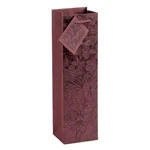 True Fabrications Majestic Sangria Trellis Wine Bag - Set Of 5 Wine & Liquor Gift Bags