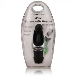 Wine Bottle Stoppers Metrokane Velvet Wine Pourer With Stopper